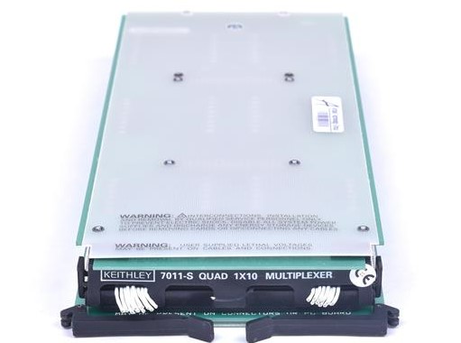 Keithley 7011-S Multiplexer Card, Quad 1x10 Mux w/ Screw Terminal Connector Board